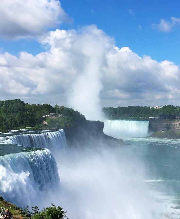 cascate del niagara da New York 