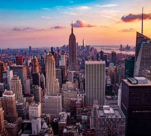 tou guidato New York per mano