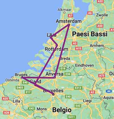 tour Olanda Belgio e Fiandre
