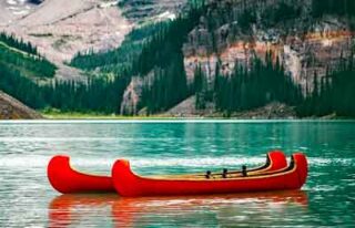 tour del Canada - canoa