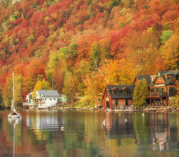 tour del New England e foliage