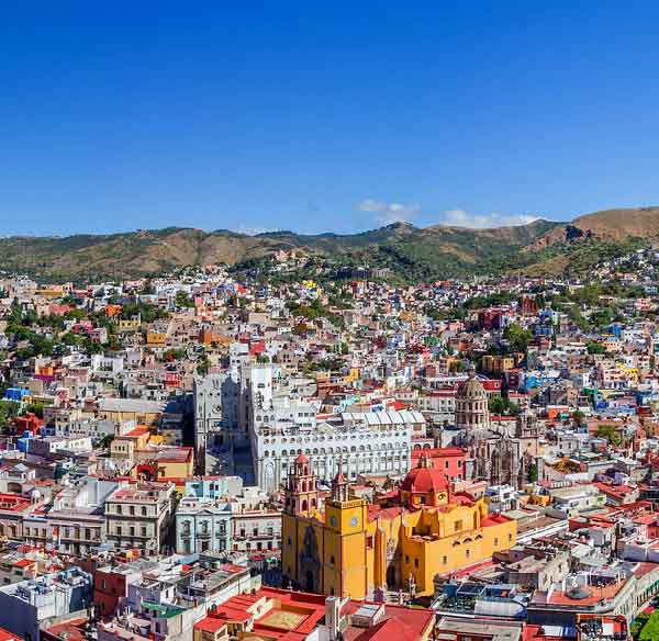 Guanajuato tour città coloniali del Messico