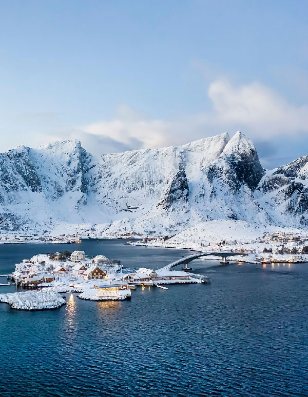 IsoleLofoten tour in inverno tour Magia artica, Tromso, Lofoten e aurora boreale
