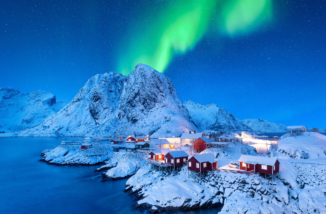tour Magia artica, Tromso, Lofoten e aurora boreale
