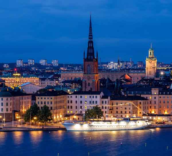 tour Stoccolma ed Helsinki con crociera nel Baltico