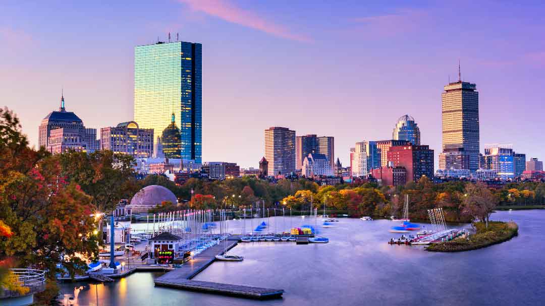 Tour Boston 4 giorni con guida italiana