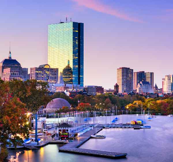 Tour Boston 4 giorni con guida italiana